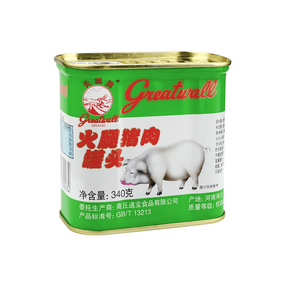 长城牌火腿猪肉罐头