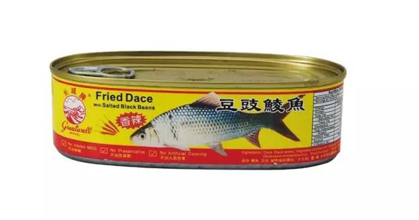 CANNED SPICY FRIED DACE WITH SALTED BLACK BEANS